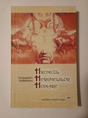 Constantin Ardeleanu (cu dedicație) - Hronicul hergheliilor hoinare (ilustrații de Valentin Tănase)