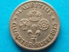 MAURITIUS-QUARTER RUPEE 1975, Africa, Cupru-Nichel
