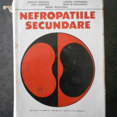 NICOLAE MANESCU - NEFROPATIILE SECUNDARE (1986, editie cartonata)