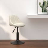 Scaun de bar, crem, catifea