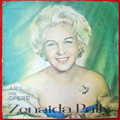 ZENAIDA PALLY - ARII DIN OPERE - MUZICĂ DE OPERĂ - CARMEN / SAMSON ȘI DALILA - DISC VINYL / VINIL LP, ALBUM PICK-UP ELECTRECORD