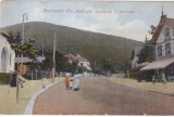 Cumpara ieftin Suvenir din Azuga, Vedere de pe Bulevard (circulata 1923)