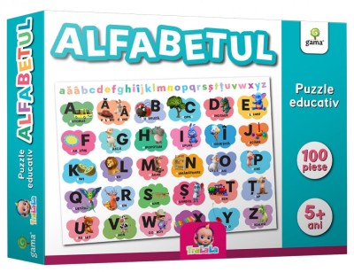 Alfabetul Puzzle Educativ, - Editura Gama foto