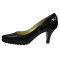 Pantofi dama, din piele naturala, marca Deska, B14226B-1, negru , marime: 37