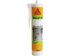 Sigilant acrilic Sikacryl AS pentru umplerea rosturilor ?i crapaturilor de interior 300 ml alb foto