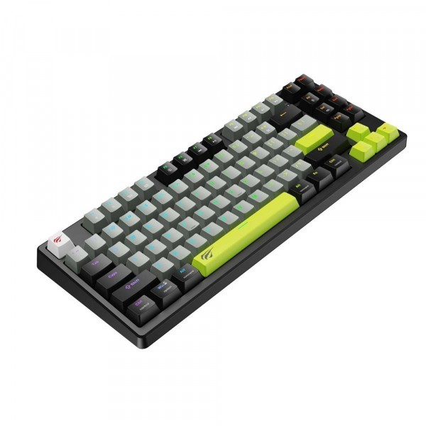 Tastatura Gaming Wired USB HAVIT KB904L, RGB, 1.8m, Neagra Verde