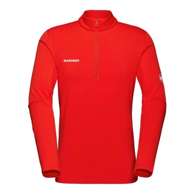 Jachetă de fleece MAMMUT Aenergy ML Half Zip Pull Men mammut red L foto