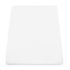 Cearceaf pat cu elastic 160x200 cm alb