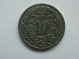 10 RAPPEN 1908 ELVETIA, Europa