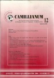 Camillianum 12 - Rivista dell'Instituto internazionale di Teologia Pastorale Sanitaria
