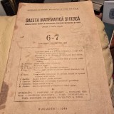 Gazeta matematica si fizica nr.6-7/1949