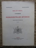 BULETINUL COMISIUNII MONUMENTELOR ISTORICE , PUBLICATIUNE TRIMESTRIALA ANUL VIII , FASC. 31 , IULIE -SEPTEMBRIE 1915