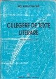 Culegere Texte Literare Clasele I-IV Melania Enache, Editura Porto-Franco 1996, Stare Buna, Carti pentru Elevi