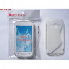 HUSA SILICON S-LINE SAM GALAXY ACE 3 S7270 TRANSPARENT