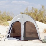 VidaXL Cort de piscină gri 366x305 cm Impermeabil
