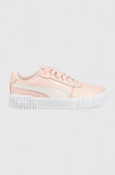 Puma sneakers Carina 2.0 culoarea roz 385849