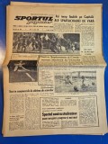 ziarul sportul popular 5 august 1966 - oina ,volei