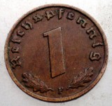 2.462 GERMANIA 1 REICHSPFENNIG 1937 F, Europa, Bronz