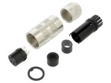 Conector M16 PIN 4 IP67 250V 6A mufă mamă lipire pe cablu