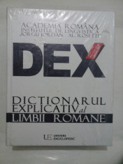 DEX - DICTIONAR EXPLICATIV AL LIMBII ROMANE - editia 2016 - nou,sigilat foto