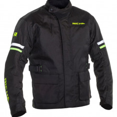 Geaca Moto Touring Richa Buster WP Long Jacket, Negru/Galben, 4XL