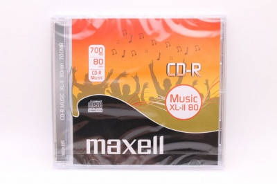 Audio CD-R Maxell 700 MB 80 min Music XL-II 80 - sigilat foto