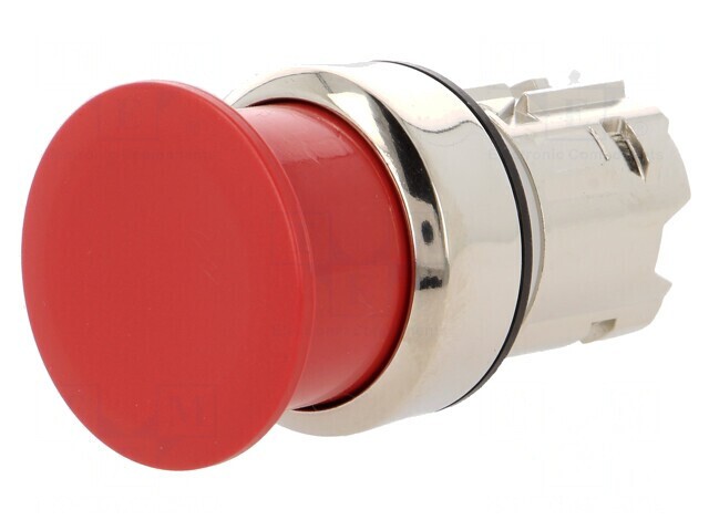 Comutator apăsare 22mm roșu