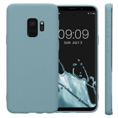 Husa Kwmobile pentru Samsung Galaxy S9, Silicon, Verde, 44089.207