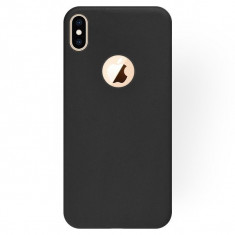 Husa iPhone X - ForCell Soft Jet-Black foto