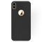 Husa iPhone X - ForCell Soft Jet-Black