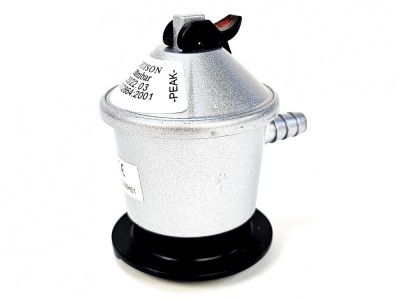 Regulator de gaz pentru butelie cu filet Spania, 30 mbar, 35mm, 1,5kg/h, Guison, GRC25001 foto
