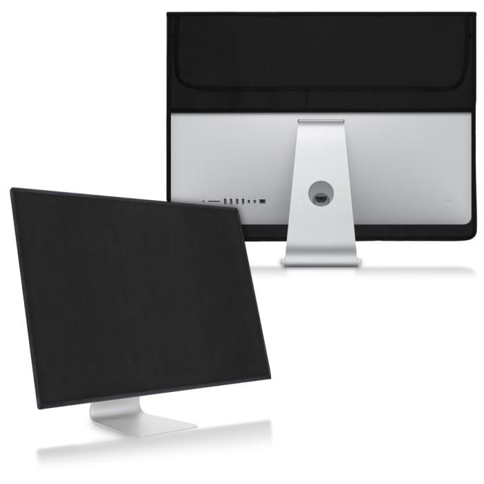 Husa pentru monitor Apple iMac 27&quot;/iMac Pro 27&quot;, Kwmobile, Negru, Textil, 52099.01