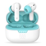 Casti wireless TWS Electromures EM E3 cu ANC si ENC, albe
