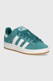 adidas Originals sneakers din piele intoarsă Campus 00s culoarea verde, ID1437
