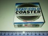 COASTER / SUPORT PENTRU STICLA / CUTIE BERE / SUC - O PASTREAZA RECE -IN CUTIE