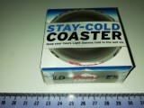 COASTER / SUPORT PENTRU STICLA / CUTIE BERE / SUC - O PASTREAZA RECE -IN CUTIE