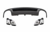 Difuzor Bara Spate si Ornamente toba AUDI A4 B8 Facelift Sedan/Avant (2012-2015) S-Line Design doar Bara Standard Performance AutoTuning, KITT