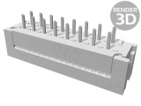 Adaptor IDC 16 PIN pentru cablu-bandă 1,27mm