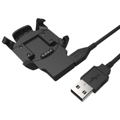 Incarcator Garmin Fenix 3 wireless cu cablu USB, Techsuit TGC5 foto