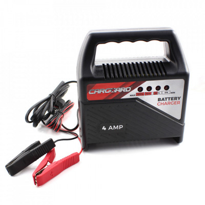 Redresor auto 12V, 4A (&amp;icirc;ncărcător baterie auto) - CARGUARD foto