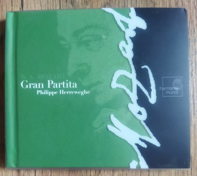 CD W.A. Mozart / Philippe Herreweghe &amp;ndash; Gran Partita [ + carte 92 pagini ] foto