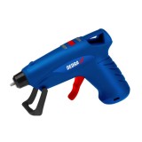 Pistol de lipit cu baton silicon, cu acumulator 2.2 Ah, incarcator 3.7V Li-ion, 15 W, 7-8 mm, Dedra