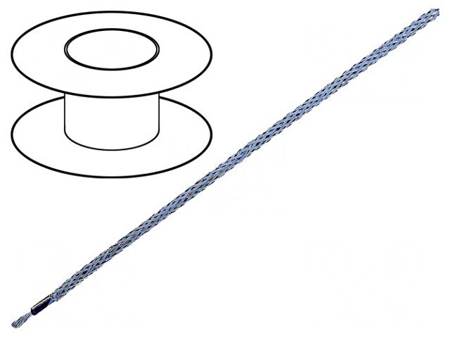 Cablu PVC Transparent 1x0,5mm2 100m