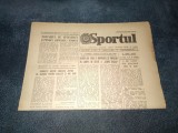ZIARUL SPORTUL 5 OCTOMBRIE 1982