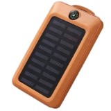 Incarcator Solar, 16800 mAh, Fast Charge, Cu Lanterna LED, Busola, Micro USB si USB Incorporate, Indicator de Incarcare, Compatibilitate Universala, P