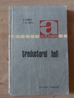 Traductorul Hall- David Frankel, Ioan de Sabata foto