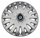 Capace Roti Skoda R15, Set 4 Bucati, Cod 306, Plastic ABS Rezistent, Montaj Rapid, Protectie Jante