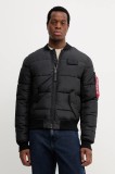 Alpha Industries geacă bomber culoarea negru, de iarnă, 138116.03