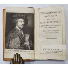 DELLE ARTI DEL DISEGNO - DISCORSI DEL CAV. GIOSUE REYNOLDS , 1778