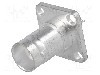 Conector BNC, 50&Omega;, mama, argintat, TE Connectivity - 1-1337446-0